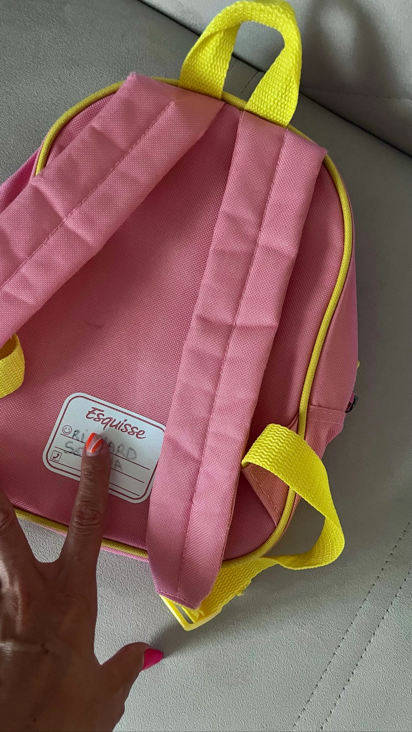 Kids panda backpack – photo 3